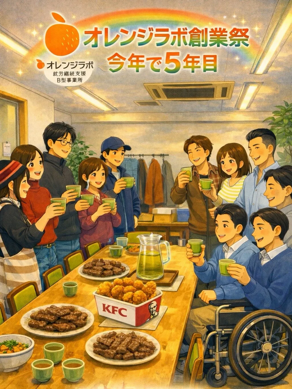 オレンジラボ創業祭を行いました🍊